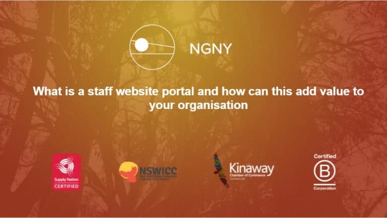 What Is A Staff Website Portal And How Can This Add Value To Your Organisation Ngakkan Nyaagu